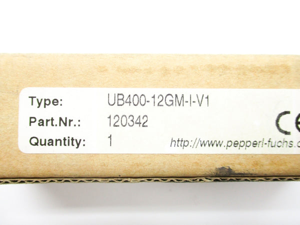 PEPPERL+FUCHS UB400-12GM-I-V1 120342 NSMP