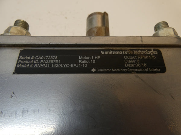 SUMITOMO RNHM1-1420LYC-EPJ1-10 TC-FXPA 460V 3.06A NSNP