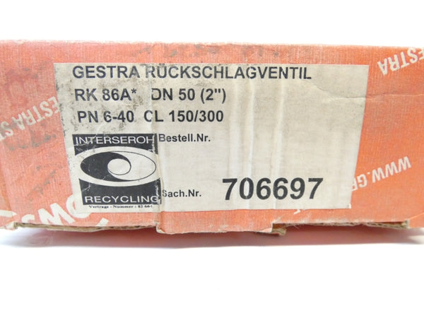 GESTRA RK86A 2" NSMP