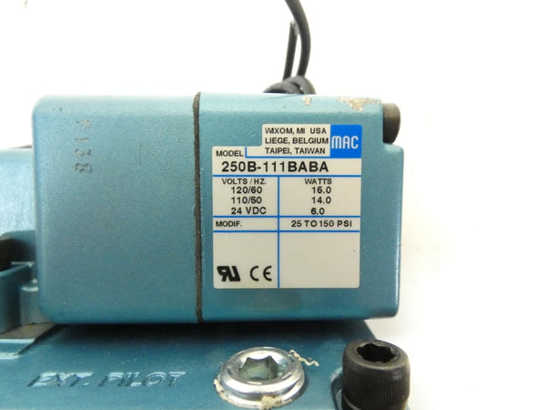 MAC 57D-13-111BABA 110/120V 25-150PSI NSNP