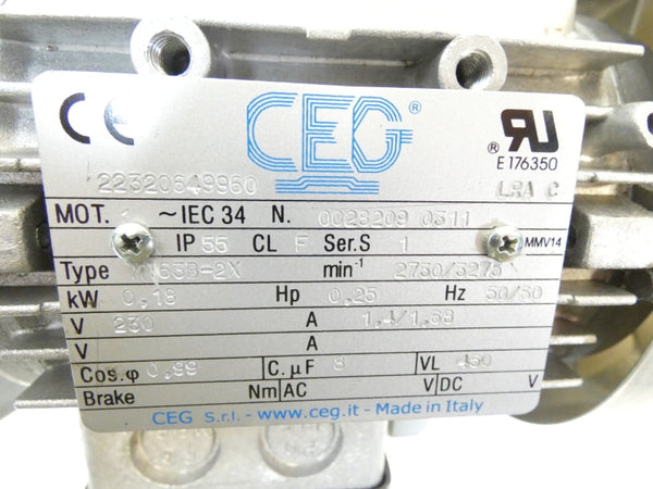 CEG MT63B-2X 230V 1.4/1.68A NSNP