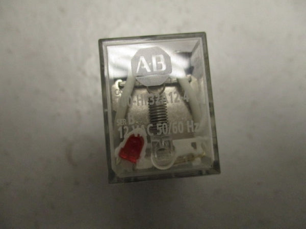 ALLEN BRADLEY 700-HF32A124 RELAY SER. B 12VAC UNMP
