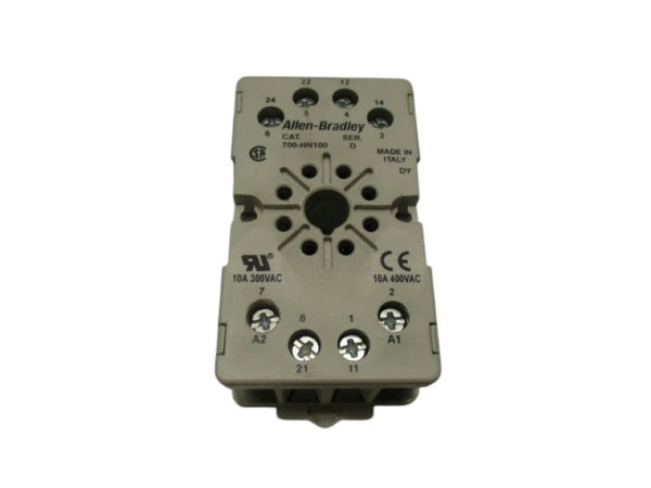 ALLEN BRADLEY 700-HN100 RELAY SOCKET SER. D UNMP