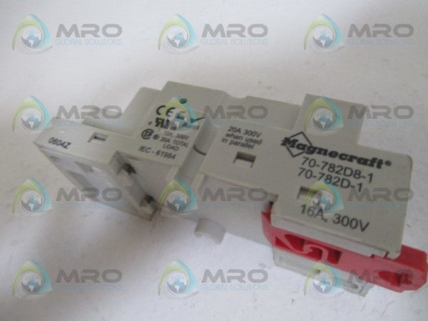 MAGNECRAFT 70-782D8-1 RELAY SOCKET  UNMP