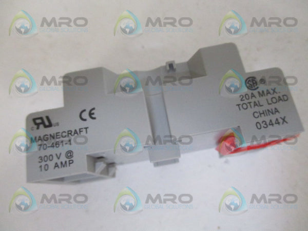 MAGNECRAFT 70-461-1 RELAY SOCKET NSMP