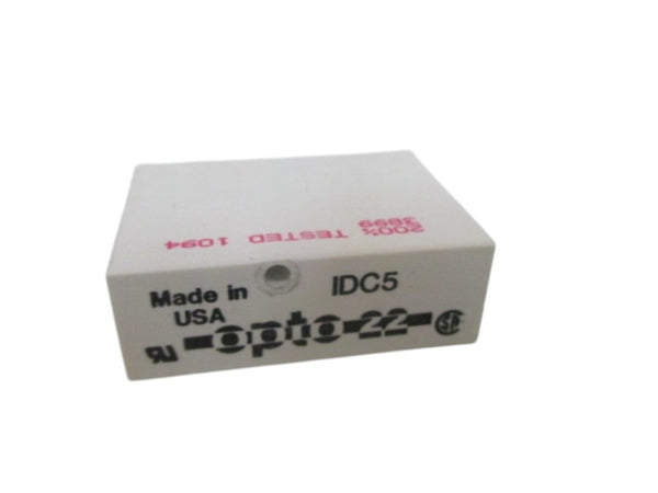 OPTO 22 IDC5 INPUT MODULE (AS PICTURED) UNMP