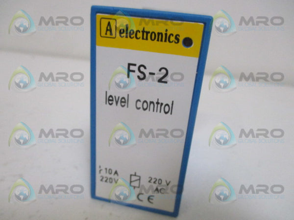 ELECTRONICS FS-2 LEVEL CONTROL RELAY NSNP