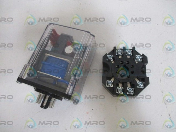WARRICK CONTROLS 16MG1A0 RELAY WITH SOCKET 120V NSMP