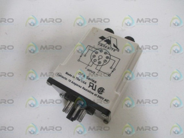 AMPERITE 12DA-ADFA TIME DELAY RELAY 0.1-10 SECONDS 12VDC UNMP