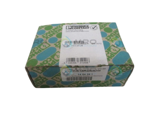 PHOENIX CONTACT VS-PP-R-1XRJ45/RJ45 RELAY BASE NSMP