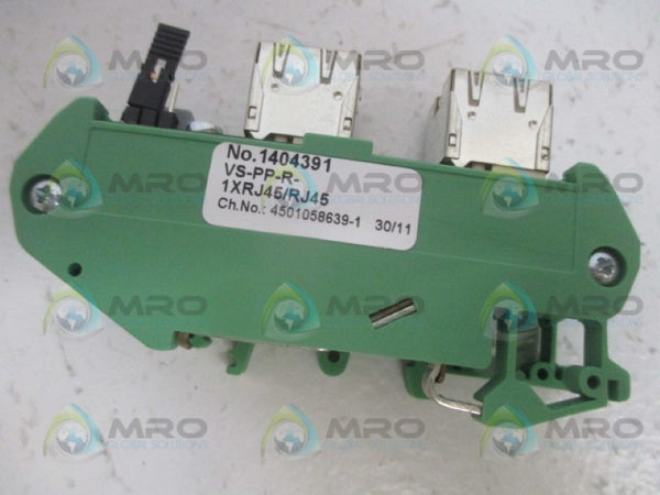PHOENIX CONTACT VS-PP-R-1XRJ45/RJ45 RELAY BASE NSMP
