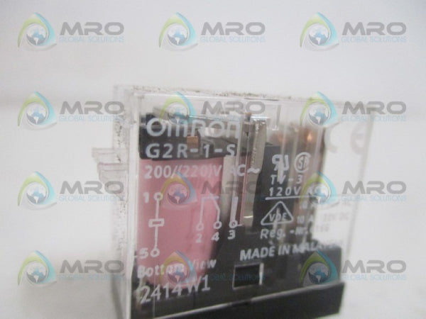 OMRON G2R-1-S-AC200/220 RELAY 200/220VAC NSNP
