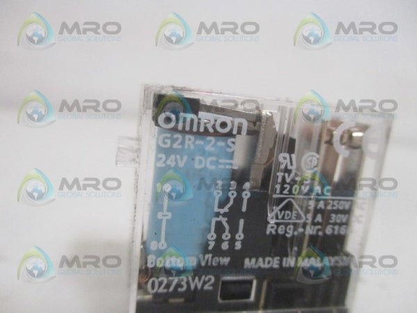 OMRON G2R-2-S-DC24 RELAY 24VDC NSNP