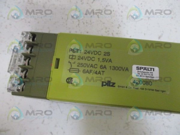 PILZ PST1-24VDC-2S SAFETY RELAY NSMP