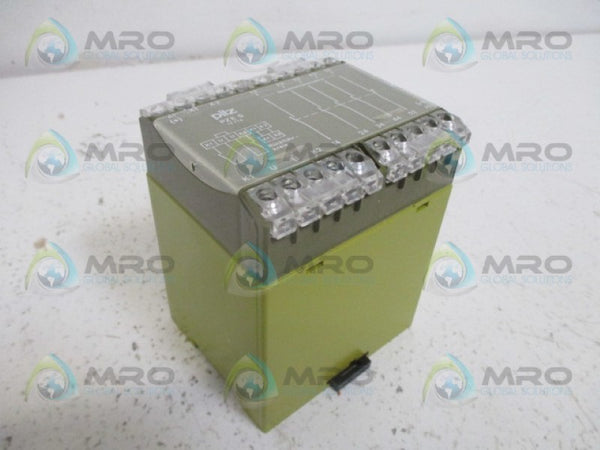 PILZ PZE/5-24VDC-4S SAFETY RELAY NSMP