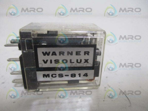 WARNER ELECTRIC MCS-814 RELAY 24VDC NSMP