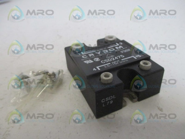 CRYDOM CSD2475 SOLID STATE RELAY 240V/75A NSMP