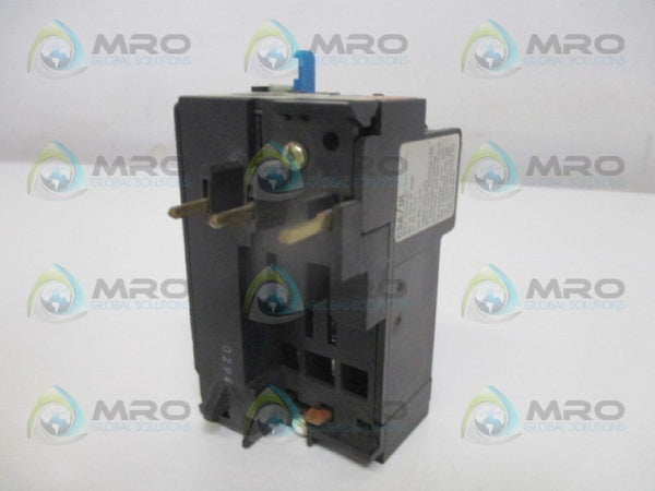 SPRECHNER+SCHUH CT3-1.6 OVERLOAD RELAY (1.0-1.6A) UNMP