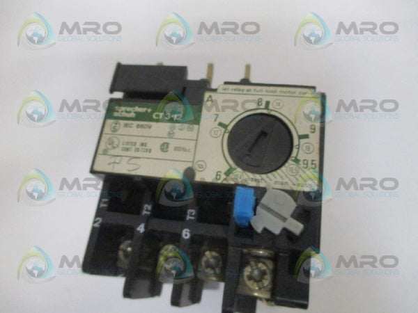 SPRECHNER+SCHUH CT3-19.5 OVERLOAD RELAY (6-9.5A) UNMP