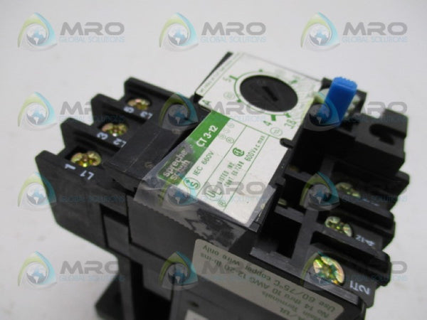 SPRECHNER+SCHUH CTA3-6.0 OVERLOAD RELAY 3.8-6.0 (AS PICTURED) NSMP