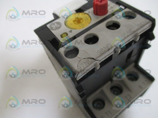 GENERAL ELECTRIC CR7G1WH OVERLOAD RELAY (AS PICTURED) UNMP