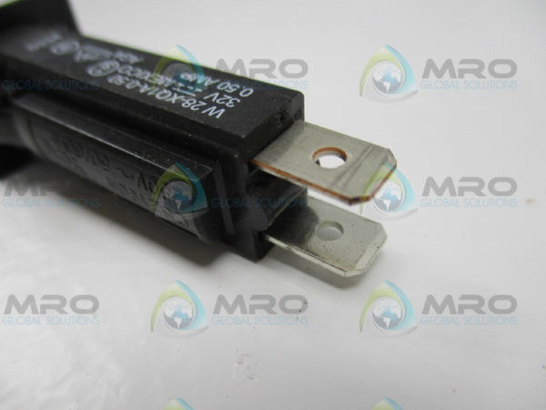 POTTER&BRUMFIELD W28-XQ1A-0.50 THERMAL CIRCUIT BREAKER 1/2A 32V UNMP