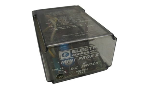 ELECTRO MINIPROX II 5147 D.C. SWITCH RELAY UNMP