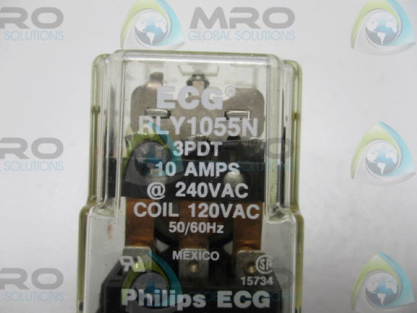 PHILIPS ECG RLY1055N RELAY 120VAC  UNMP