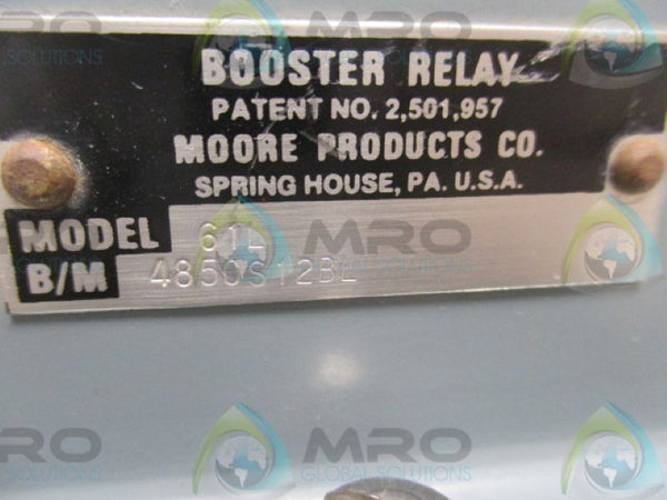 MOORE 61L 4850S12BL BOOSTER RELAY  NSNP