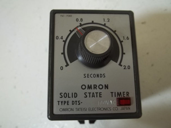OMRON DTS-100VAC SOLID STATE RELAY UNMP