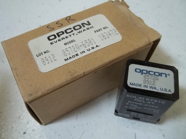 OPCON 8572A-6501 RELAY SPST NO ISOLATED TRIAC NSMP