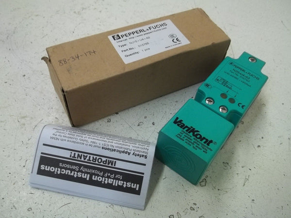 PEPPERL+FUCHS NJ15+U4+U2 PROXIMITY SWITCH NSMP