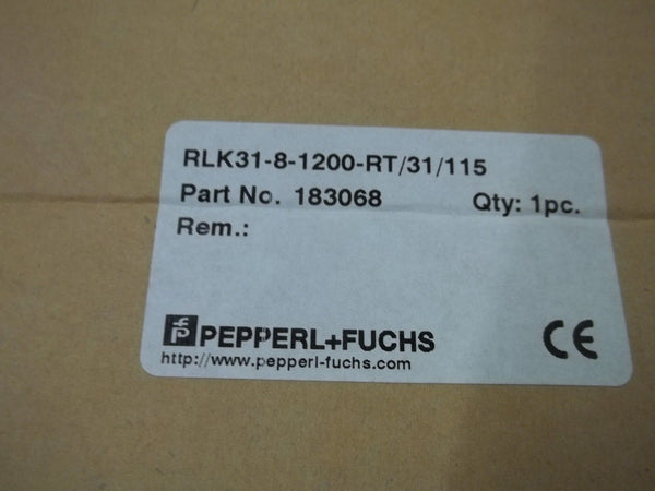 PEPPERL+FUCHS RLK31-8-1200-RT/31/115 PROXIMITY SENSOR NSMP