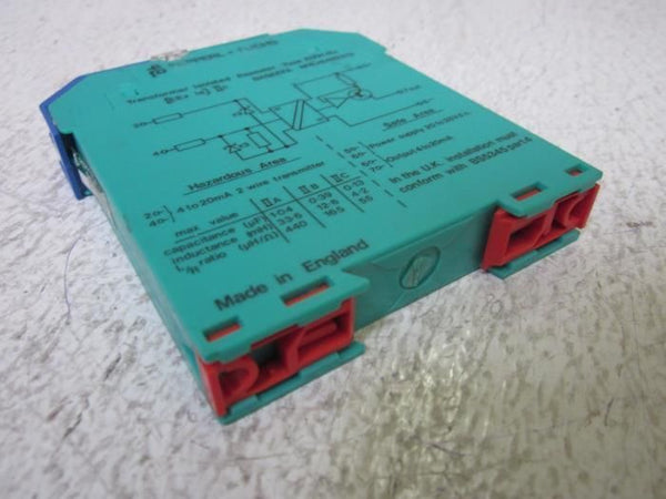 PEPPERL+FUCHS ZG31/EX TRANSFORMER ISOLATED REPEATER UNMP
