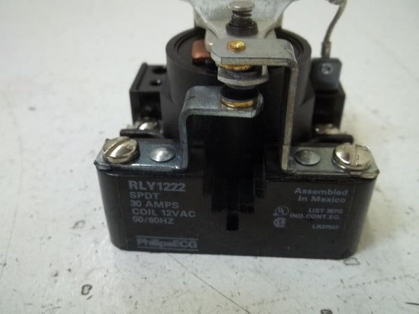 PHILIPS ECG RLY1222 RELAY 12VAC UNMP