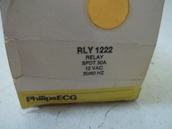 PHILIPS ECG RLY1222 RELAY 12VAC UNMP
