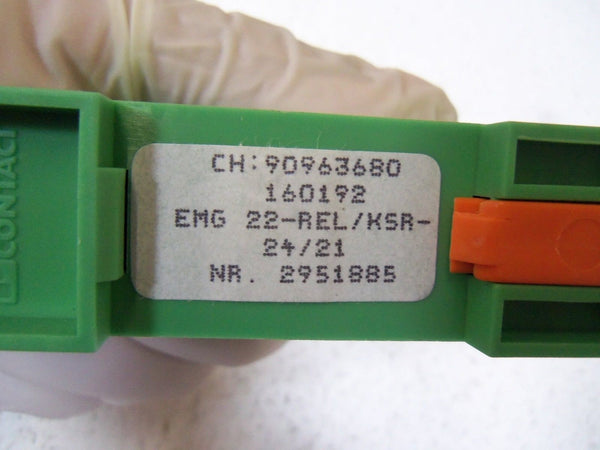 PHOENIX CONTACT EMG22-REL/KSR-24/21 RELAY MODULE NSNP