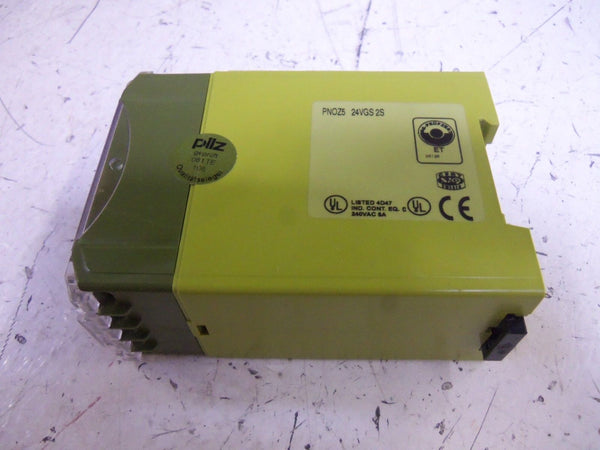 PILZ PNO25 24VGS 2S SAFETY RELAY NSMP