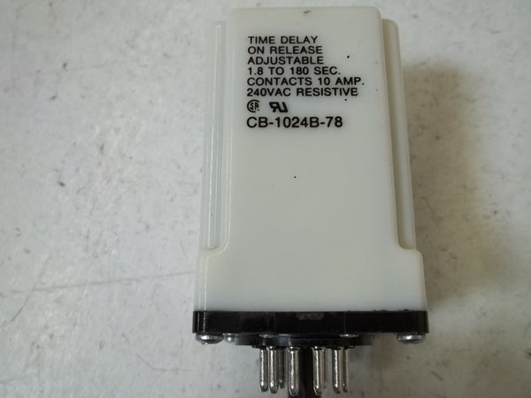 POTTER & BRUMFIELD CB-1024B-78 TIME DELAY RELAY UNMP