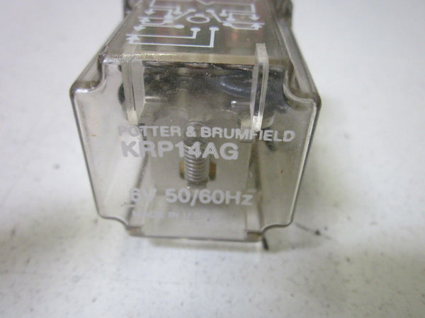 POTTER & BRUMFIELD KRP-14AG-6 RELAY 6V NSMP