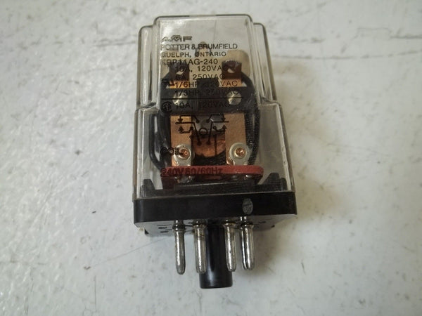 POTTER & BRUMFIELD KRP-11AG-240 RELAY 240V NSMP