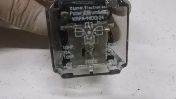 POTTER & BRUMFIELD KRPA-14DG-24 RELAY 24VDC NSNP