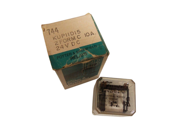 POTTER & BRUMFIELD KUP-11D15-24 RELAY 24VDC NSMP