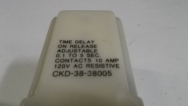 POTTER & BRUMFIELD CKD-38-38005 TIME DELAY RELAY UNMP