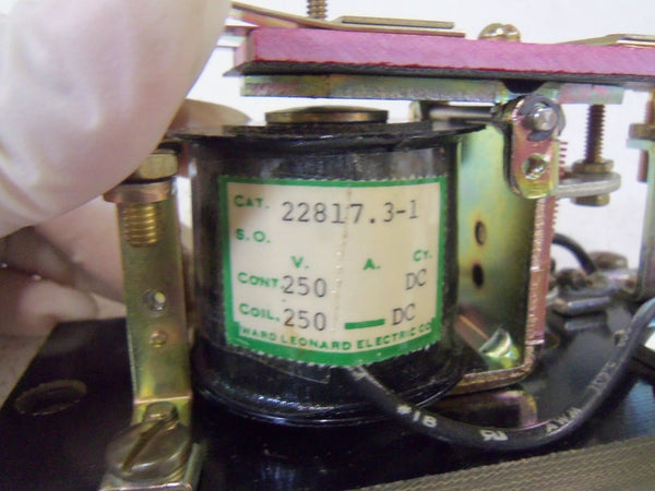 RELIANCE ELECTRIC RELAY COIL DOUBLE BREAK CONTACTS 69334-RNSNP