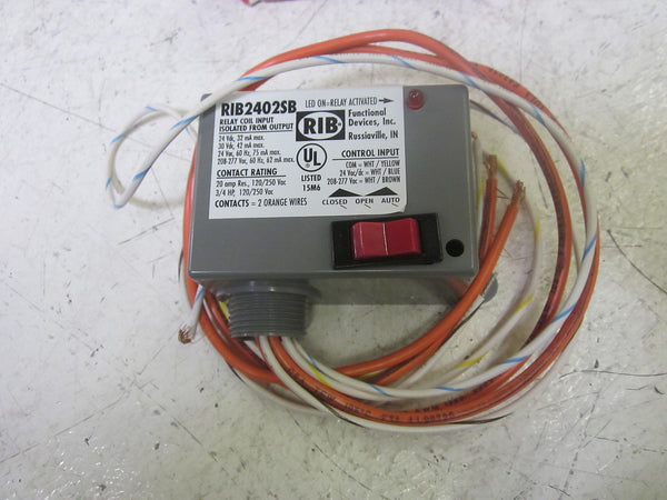 RIB RIB2402SB ENCLOSED RELAY 208-277VAC UNMP