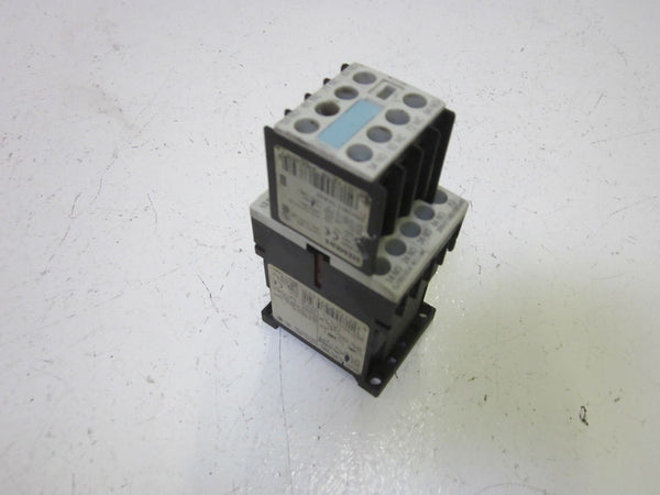 SIEMENS 3RH1140-1BB40 / 3RH1911-1FA22 CONTROL RELAY UNMP