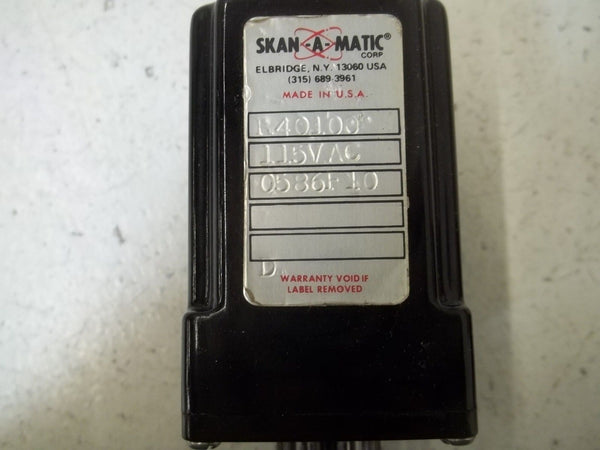 SKAN-A-MATIC R40100 MODULATING AMPLIFIER RELAY 115VAC UNMP