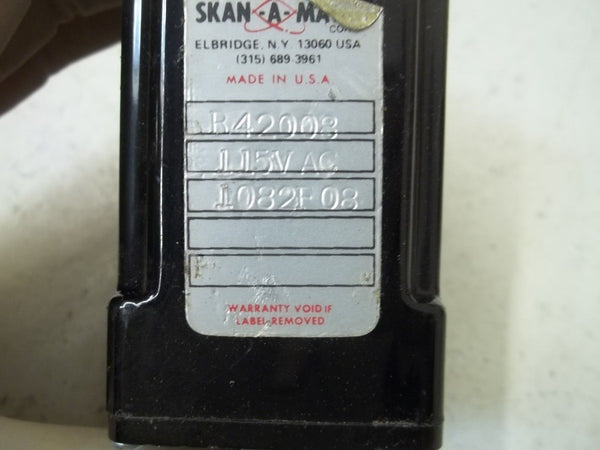 SKAN-A-MATIC R42008 MODULATING AMPLIFIER RELAY 115VAC UNMP