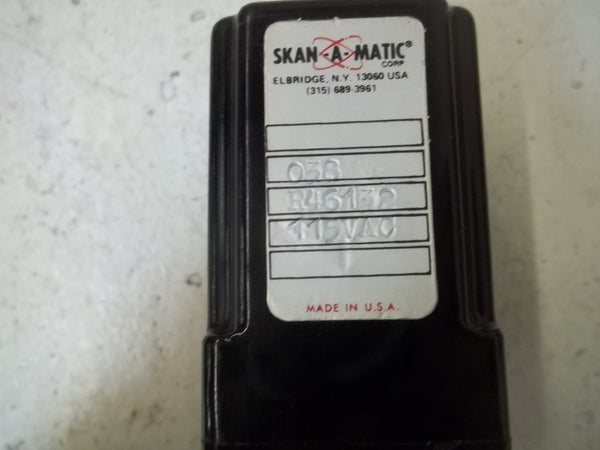 SKAN-A-MATIC R46132 PHOTOELECTRIC RELAY 115VAC UNMP
